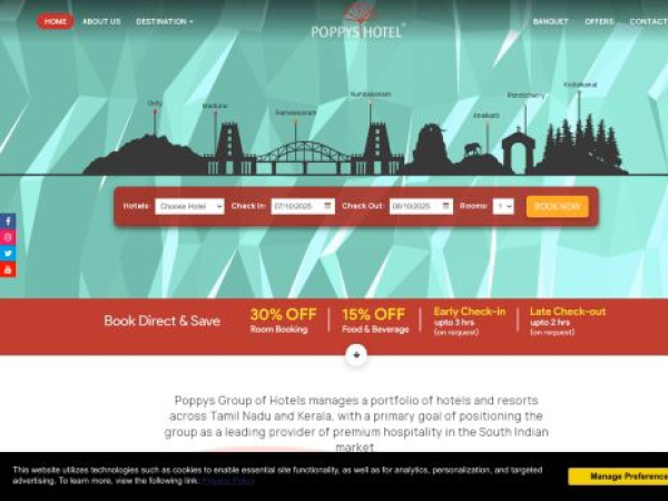 poppyshotels.com