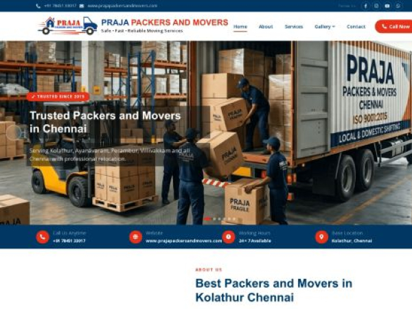 prajapackersandmovers.com