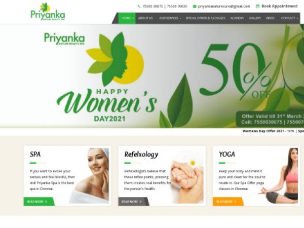 priyankabeautyspa.com