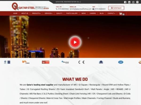 qatarsteelfactory.com