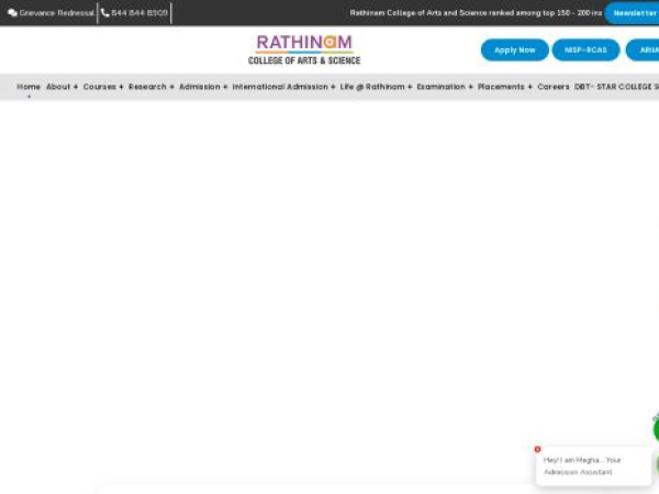 rathinamcollege.ac.in