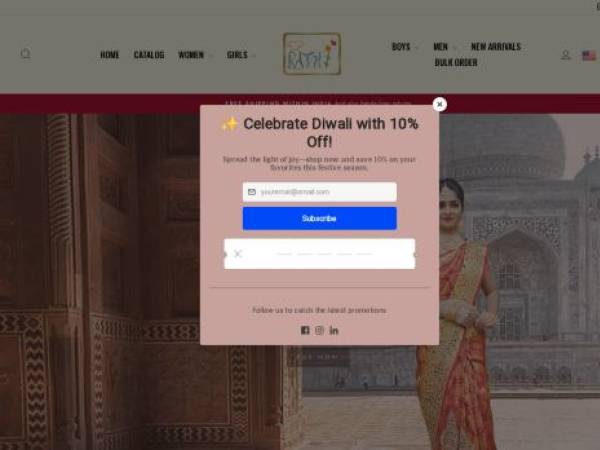 rathisilks.com