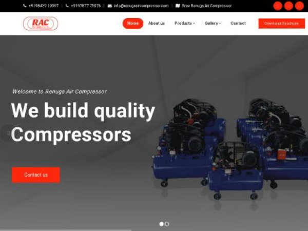 renugaaircompressor.com
