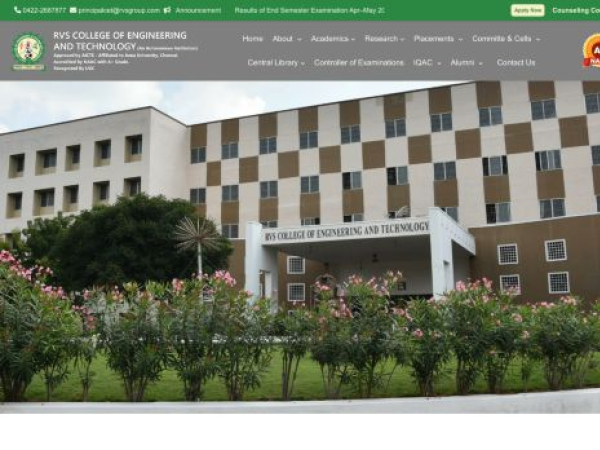 rvscet.ac.in