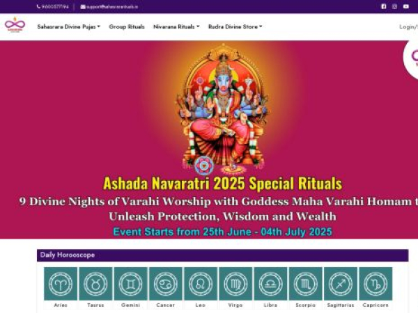 sahasrararituals.com