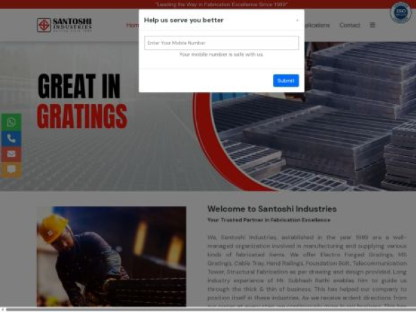 santoshiindustries.in