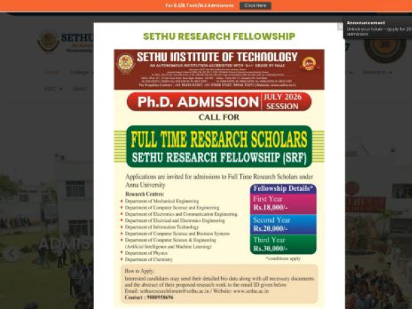 sethu.ac.in