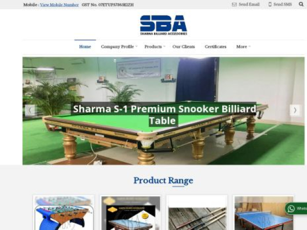 sharmabilliard.com