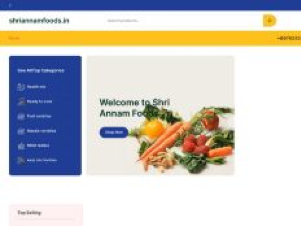 shriannamfoods.in