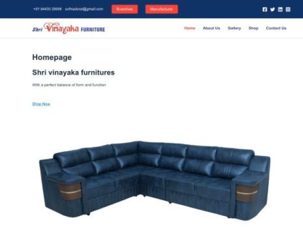 shrivinayakafurniture.com