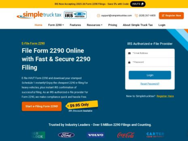 simpletrucktax.com