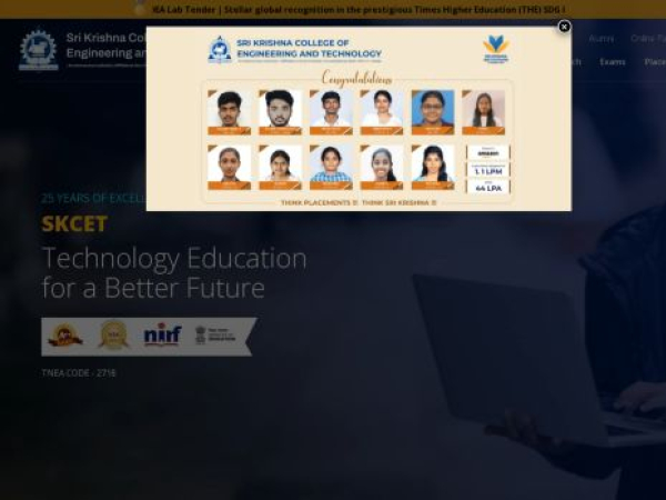 skcet.ac.in