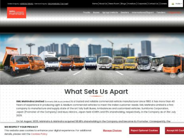 smlmahindra.com