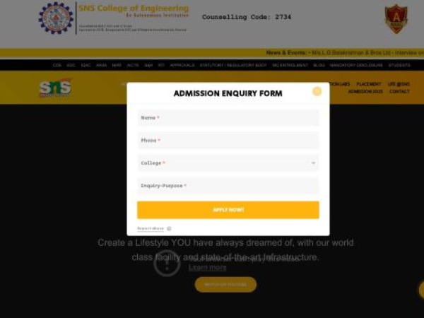 snsce.ac.in