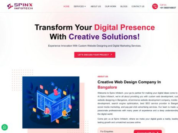 spinxinfotech.com