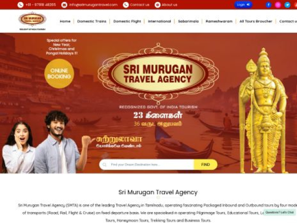 srimurugantravel.com