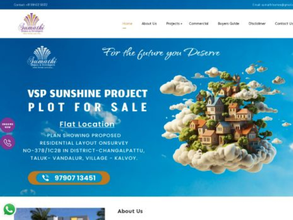 sumathihomesdevelopers.com