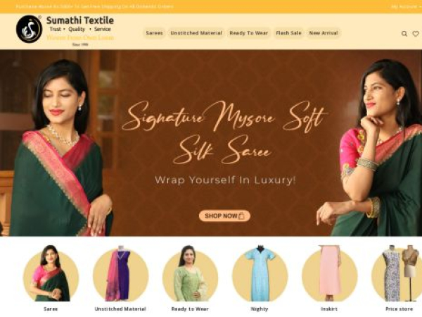 sumathitextile.com