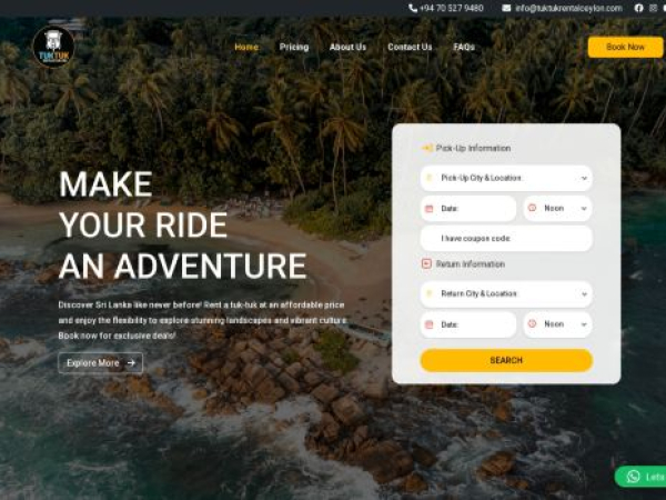 tuktukrentalceylon.com