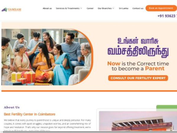 vamsamhospitalandfertilitycentre.com