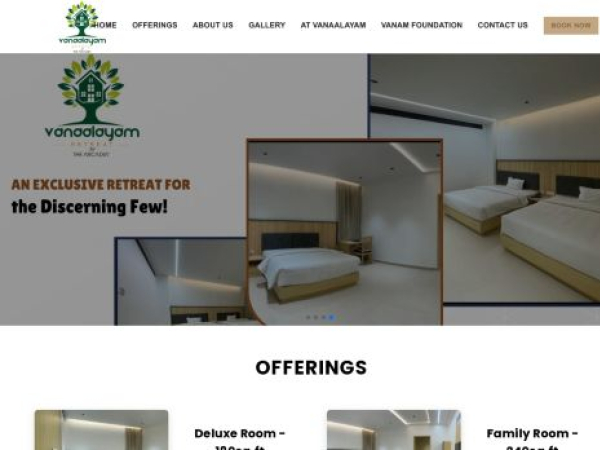 vanaalayamretreat.com