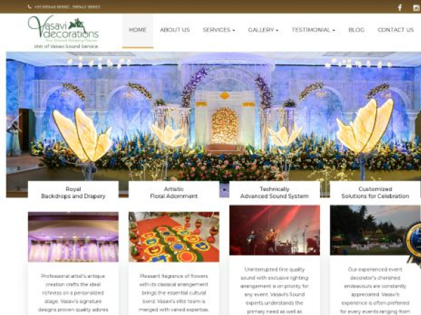 vasavidecorations.com
