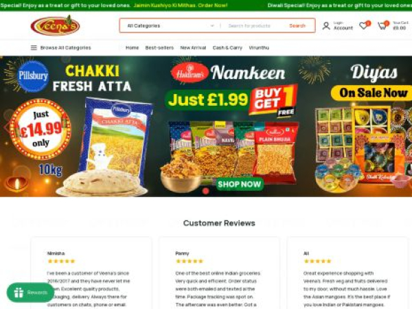 veenas.com