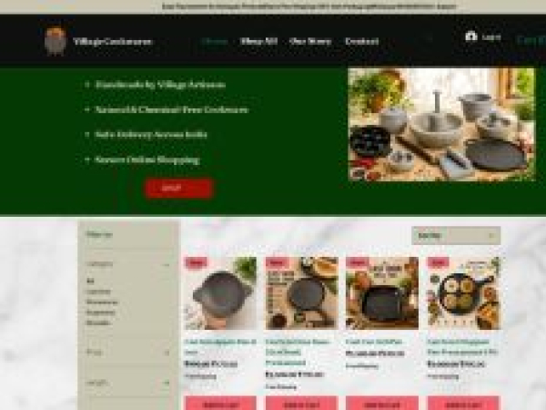 villagecookwares.com