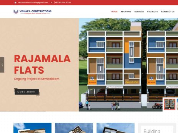 vishakaconstructions.com