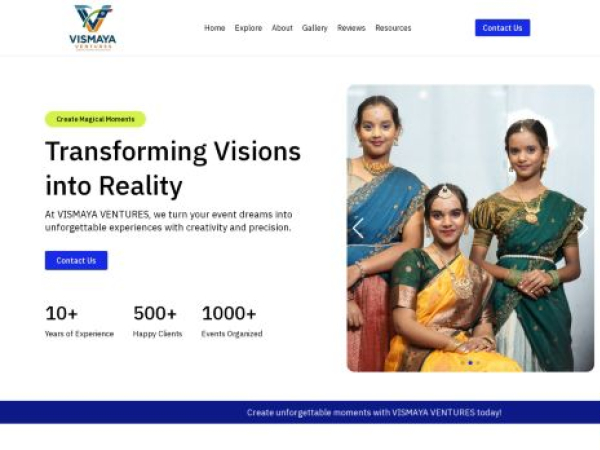 vismayaventures.com