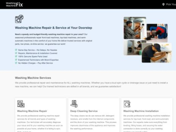 washingmachinefix.com