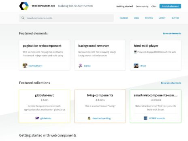webcomponents.org