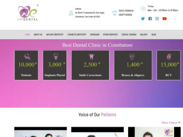 wedentalclinics.com
