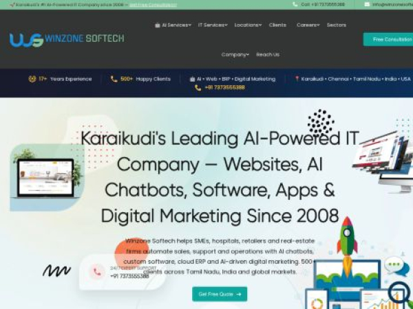 winzonesoftech.com