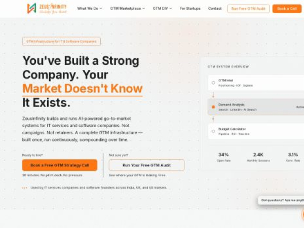 zeusinfinityservices.com